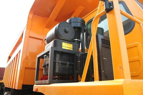 Shacman Kingway 70 Ton Madencilik Çöp Kamyonu Çöp Kamyonu Ağır görevli