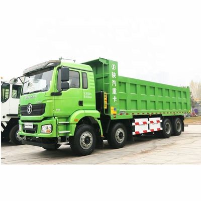 Shacman CNG Dump Truck 6X4 8X4 Tipper Truck Sol direksiyon Euro 3 12 vites