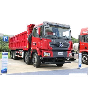 Shacman CNG Dump Truck 6X4 8X4 Tipper Truck Sol direksiyon Euro 3 12 vites
