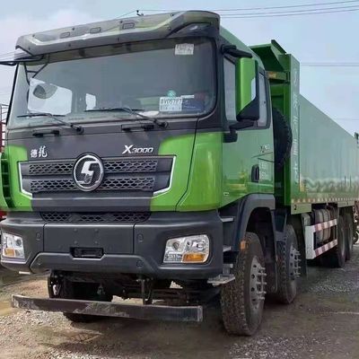 Shacman F2000 F3000 X3000 H3000 Maden Çöp Kamyonu 12 Tekerlekli Çöp Kamyonu