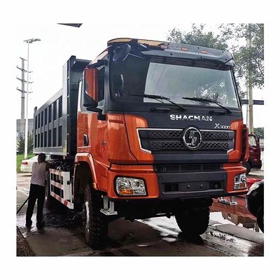 Shaanxi Shacman Çöp Kamyonu X3000 6X6 El şanzımanlı ağır yüklü kıvrım kamyonu