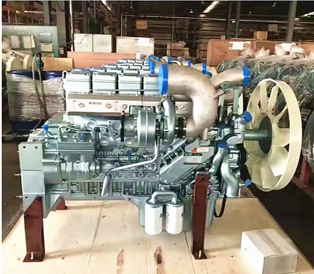 Howo ağır kamyon yedek parçaları Dizel motor 371hp 420hp Wd615.47 Wd615.69