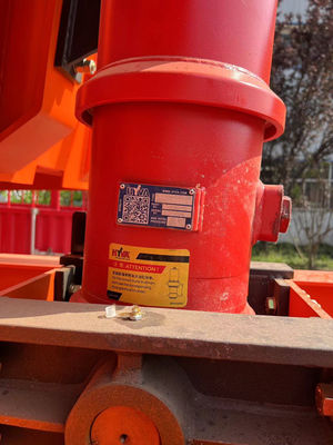Weichai Motoru Özelleştirilebilir Konteyner ve Düz Çekiciler Çöp Kamyon Yarım Rel