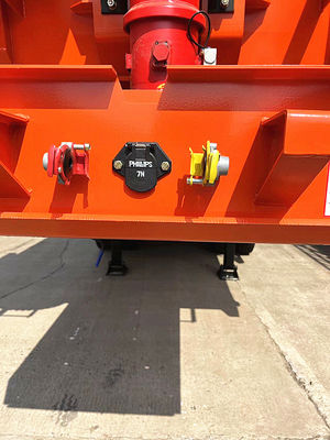 Weichai Motoru Özelleştirilebilir Konteyner ve Düz Çekiciler Çöp Kamyon Yarım Rel