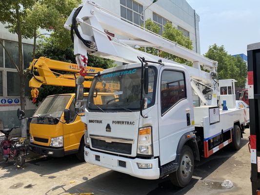 ISUZU Sinotruk Şasi Hava Çalışma Kamyonu 12 Katlanabilir Boom Hava Çalışma Aracı Fabrika Fiyatıyla