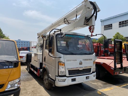 ISUZU Sinotruk Şasi Hava Çalışma Kamyonu 12 Katlanabilir Boom Hava Çalışma Aracı Fabrika Fiyatıyla