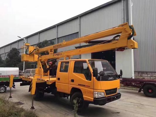 ISUZU Sinotruk Şasi Hava Çalışma Kamyonu 12 Katlanabilir Boom Hava Çalışma Aracı Fabrika Fiyatıyla